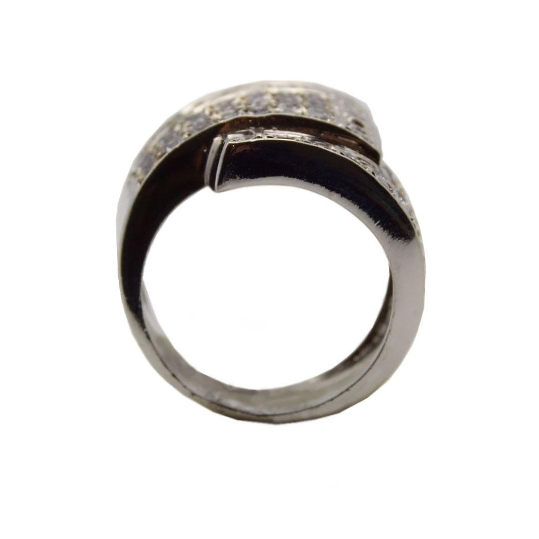 SORTIJA HOMBRE PLATA Y CIRCONITAS 100PT