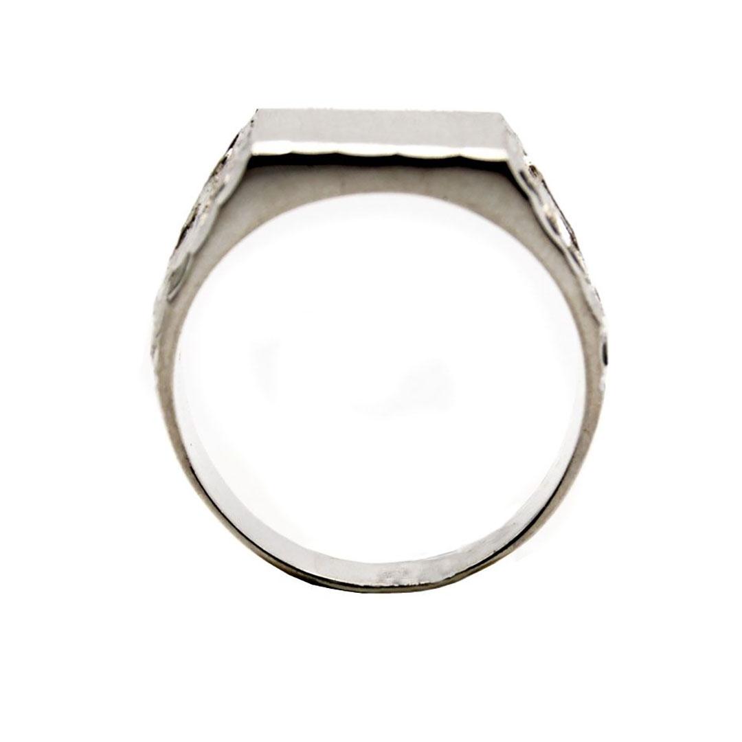 SORTIJA SELLO HOMBRE PLATA 2049