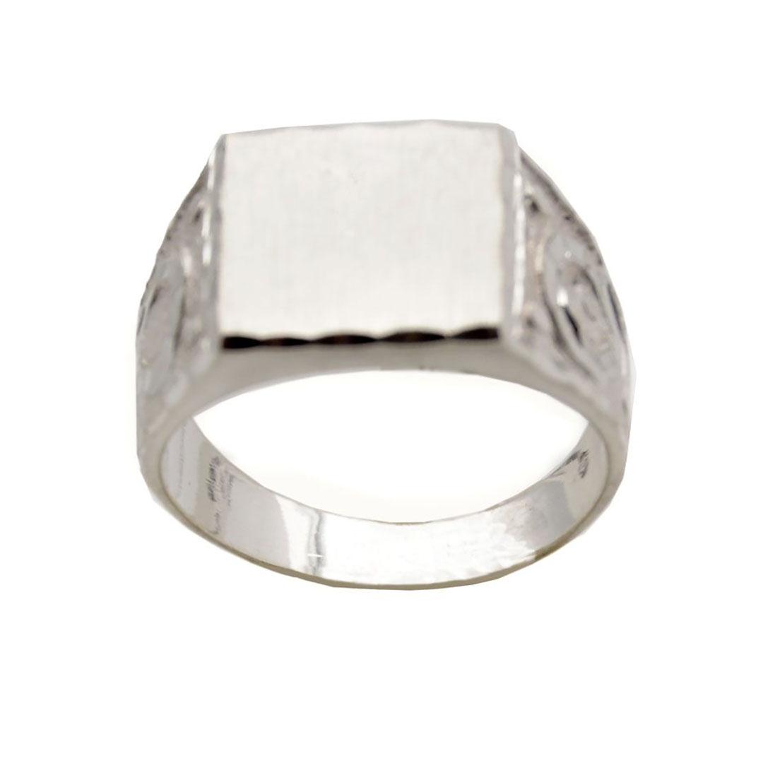 SORTIJA SELLO HOMBRE PLATA 2049