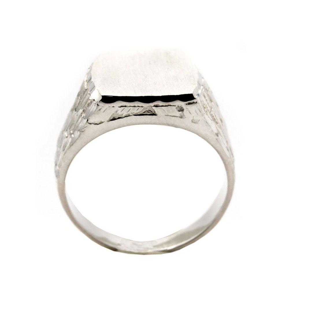 SORTIJA SELLO HOMBRE PLATA 2094