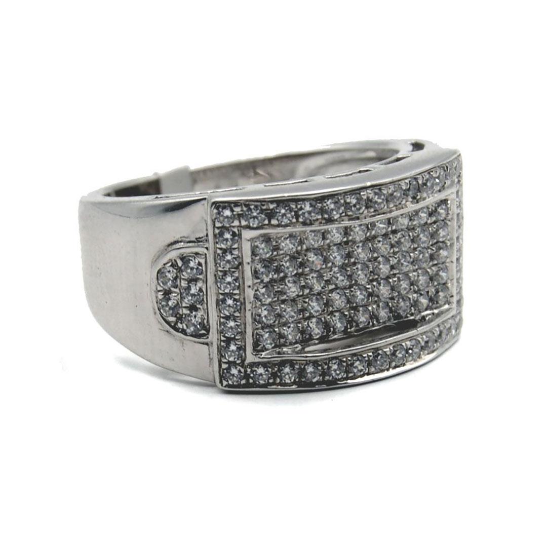 SORTIJA HOMBRE PLATA 21389