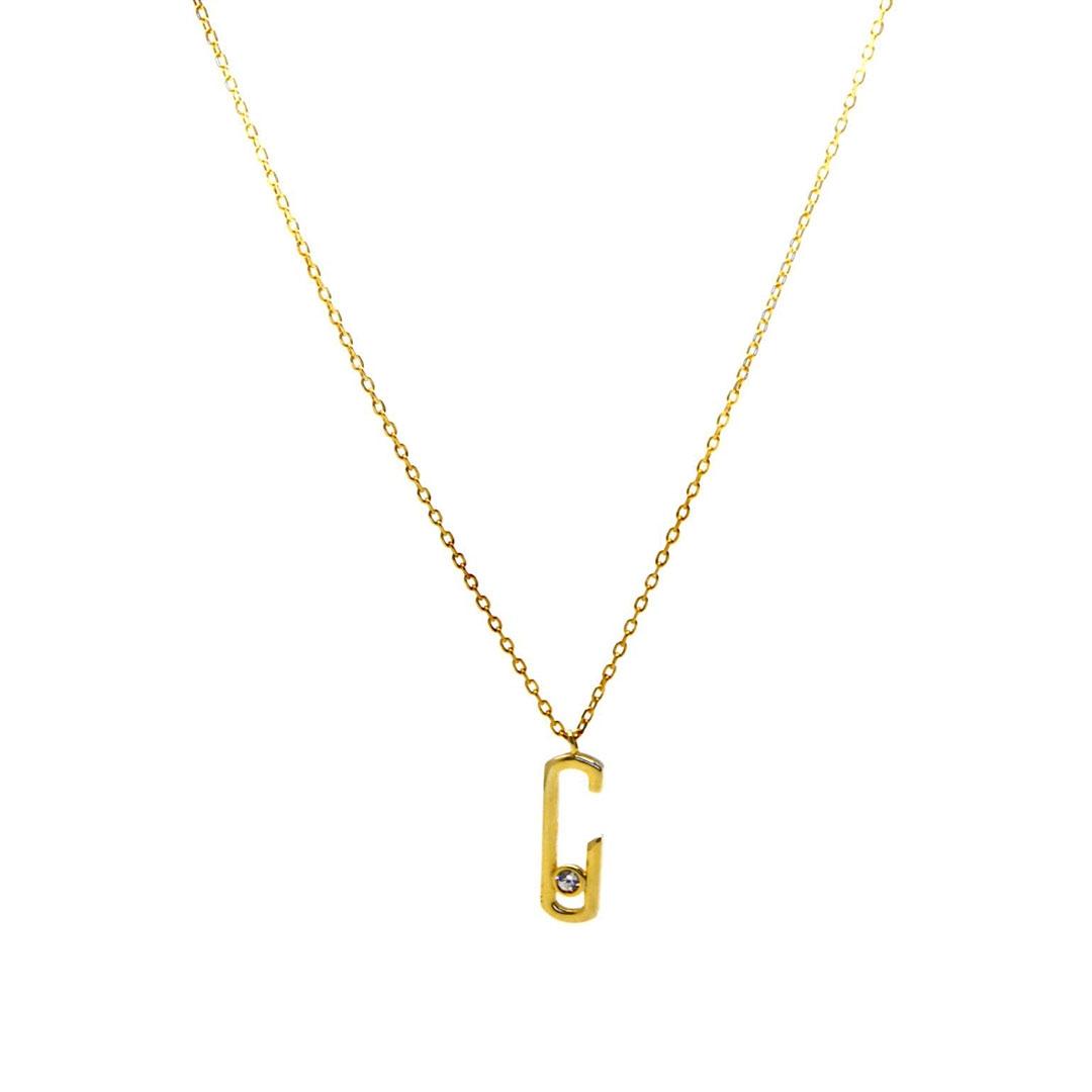 COLLAR MUJER PLATA LEY DORADO 30670/Y