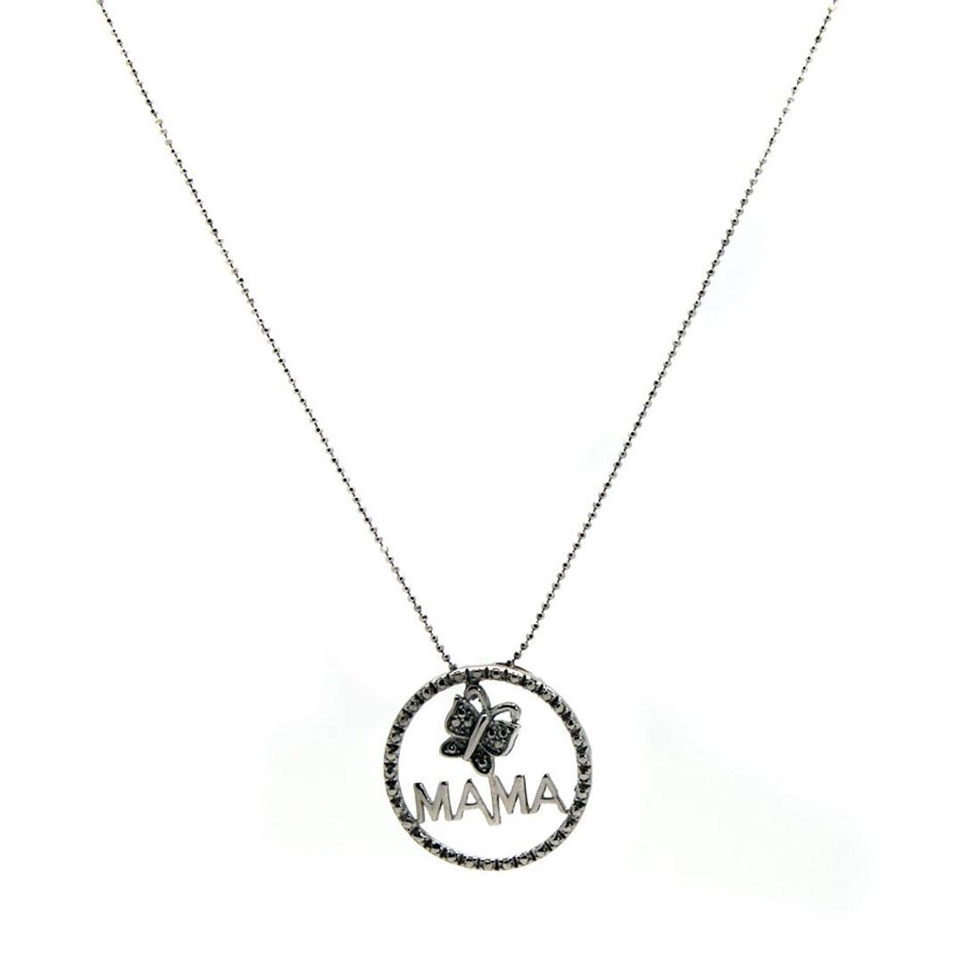 'COLLAR MUJER PLATA ''MAMA'' 22389'