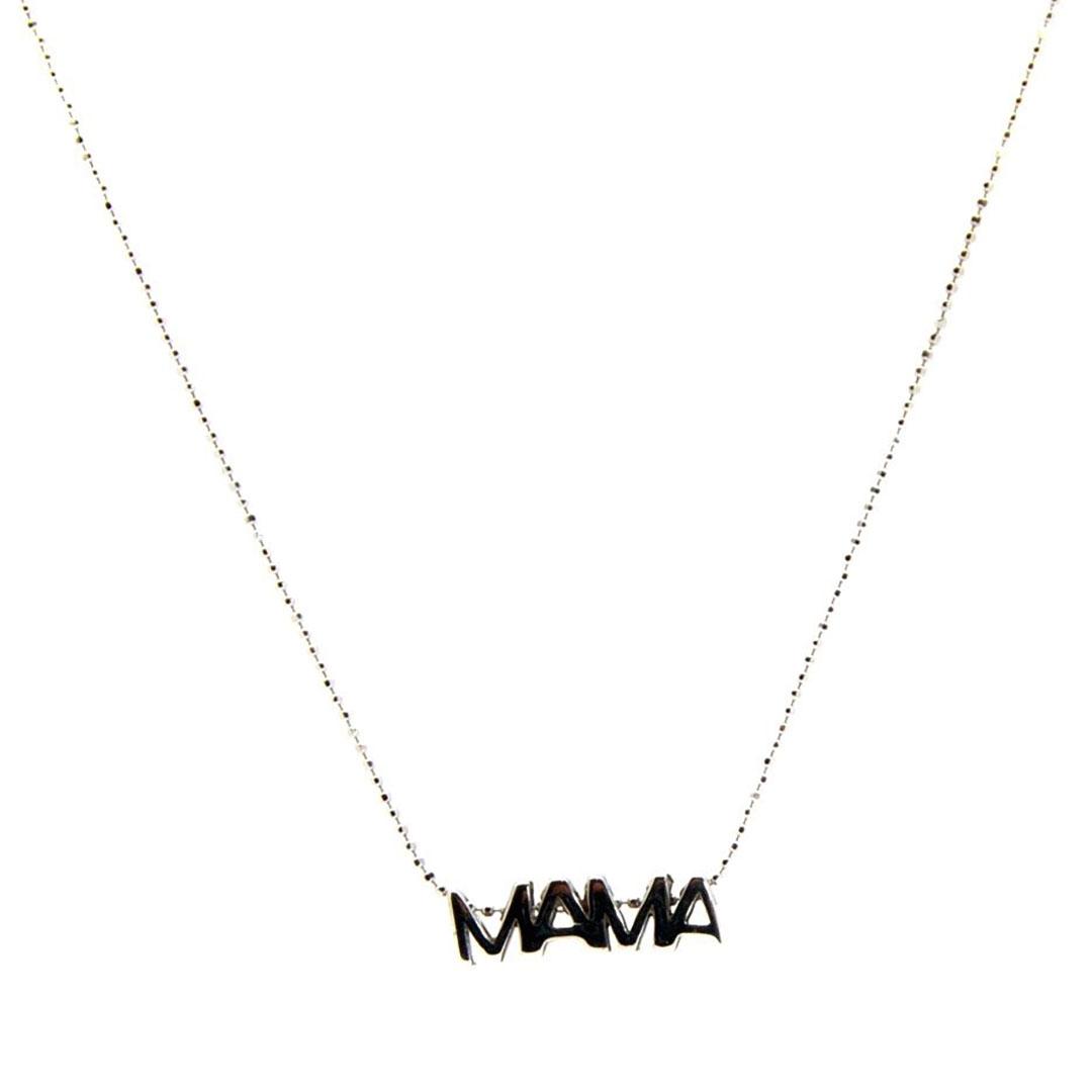 'COLLAR MUJER PLATA ''MAMA'' 26194'