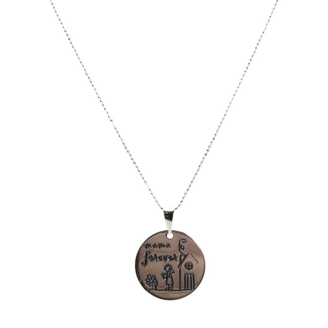 'COLLAR MUJER PLATA ''MAMA FOREVER'' 41341'