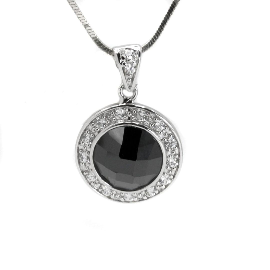 COLLAR MUJER PLATA DE LEY MC25X45   COLGANTE 4137