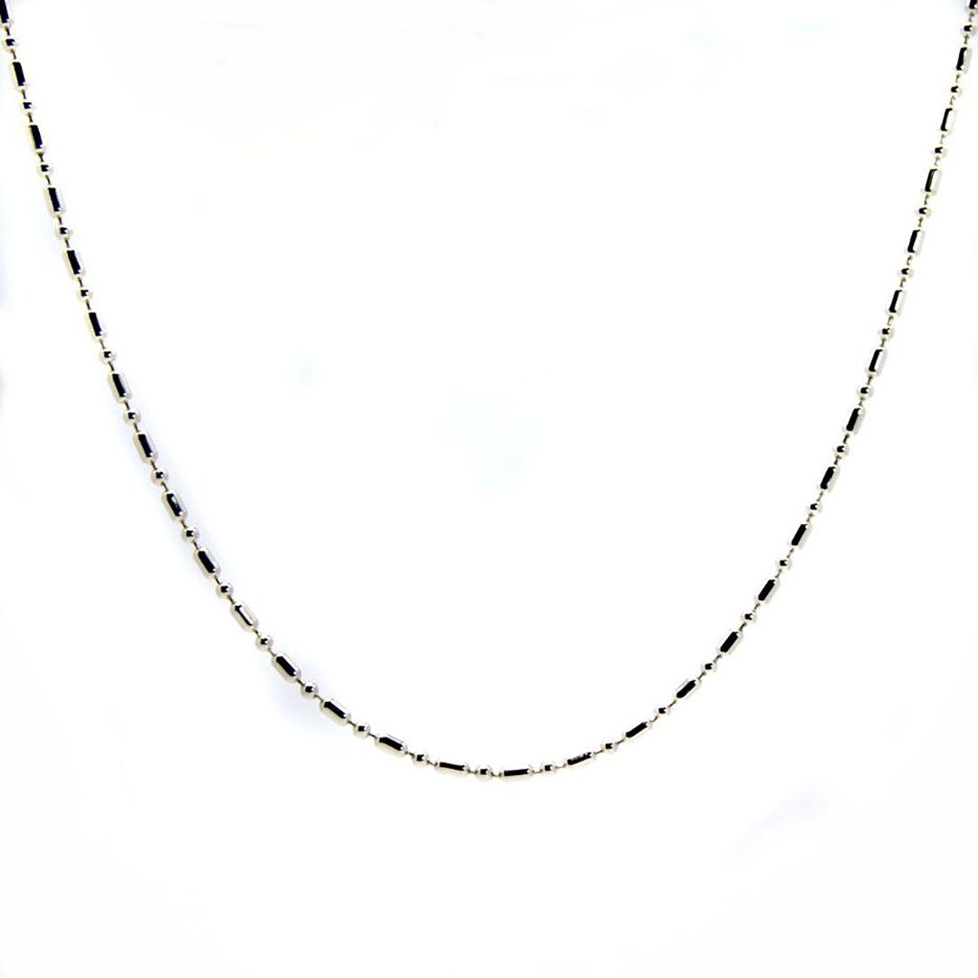 COLLAR MUJER PLATA P200X45
