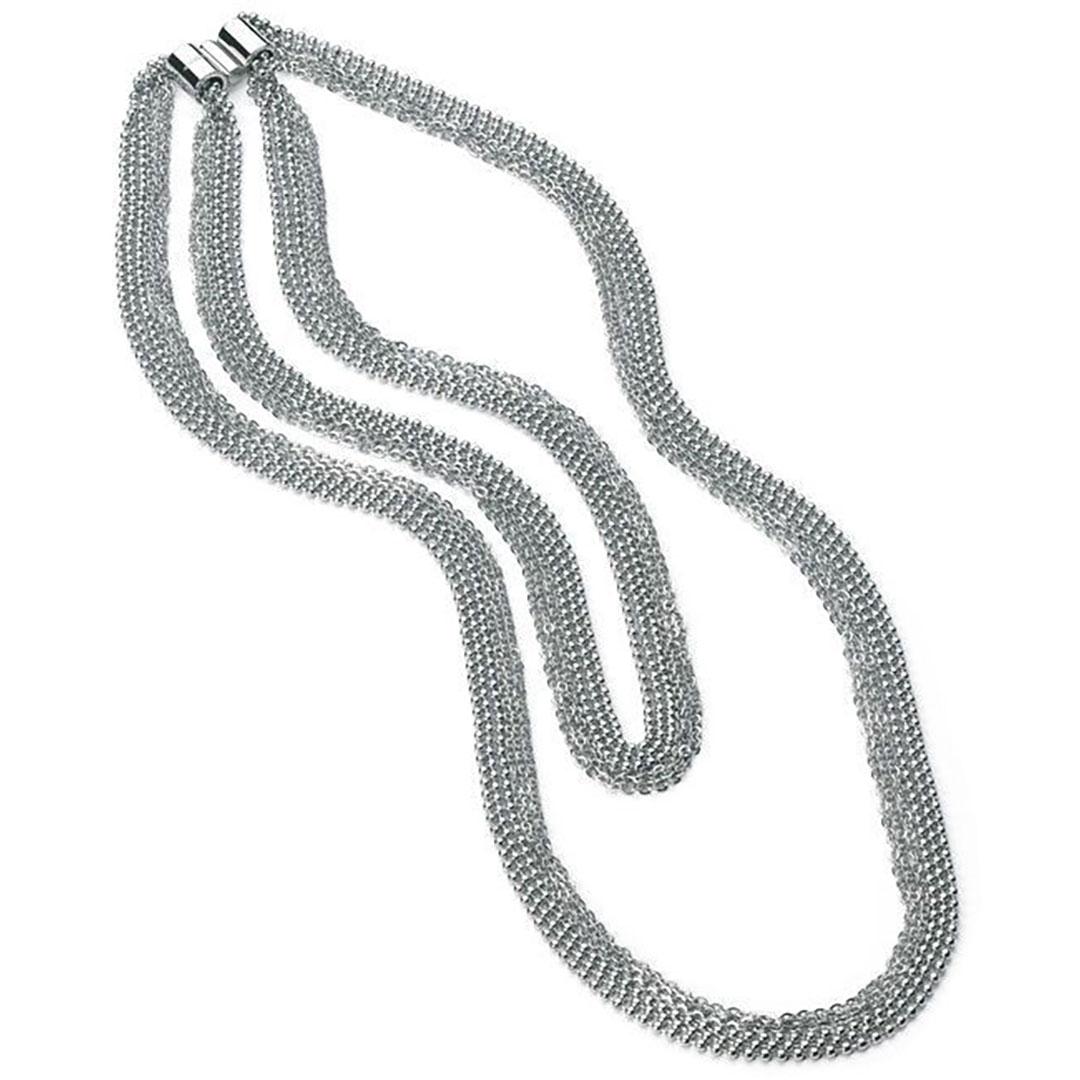 COLLAR MUJER SWATCH ACERO JPM023-U