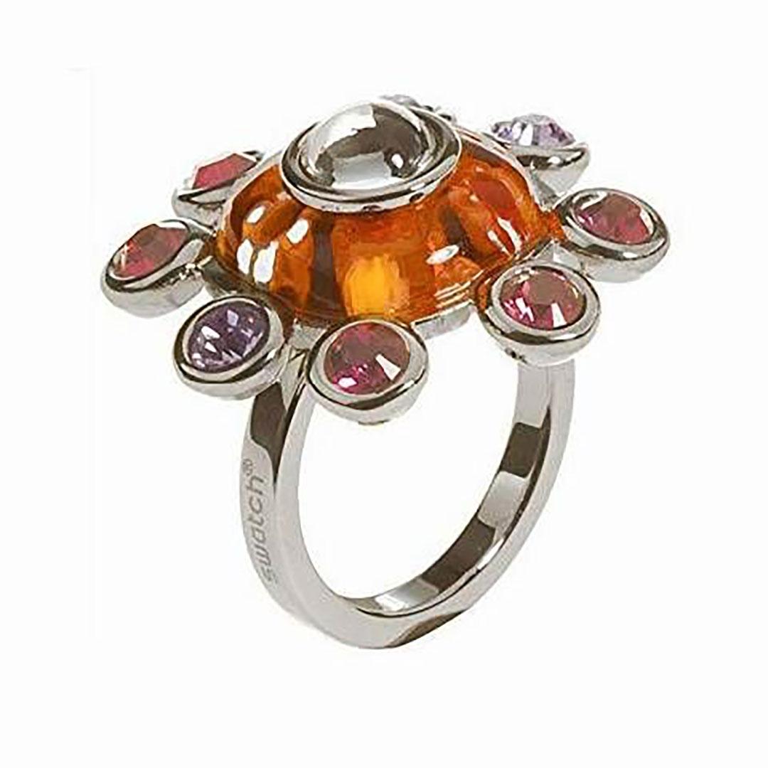 Sortija mujer swatch acero jro006-6