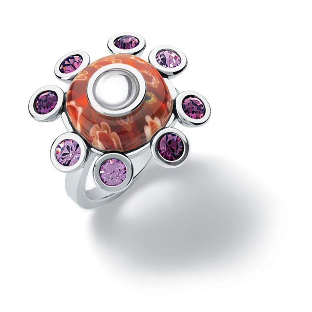 Sortija mujer swatch acero jro006-6