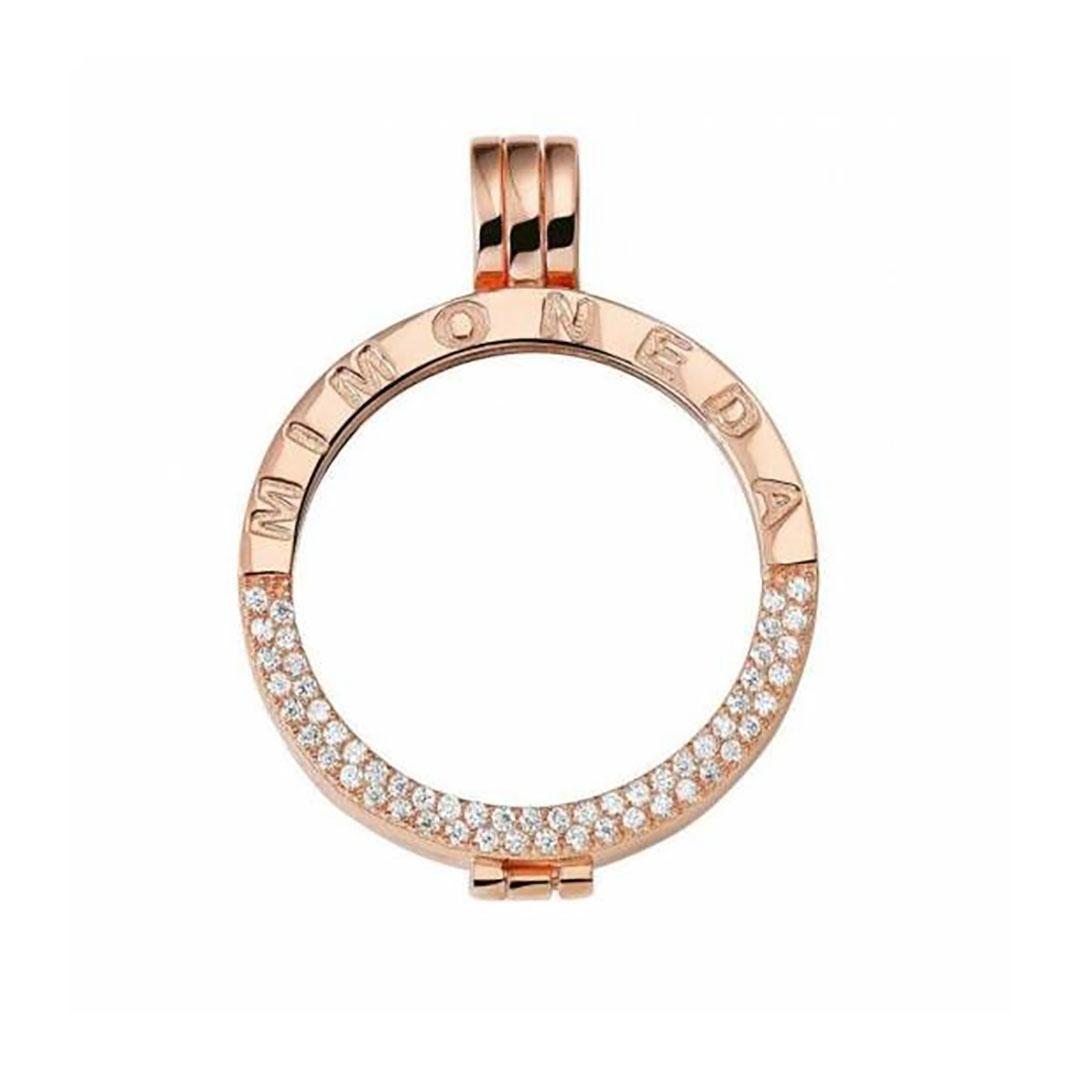 COLGANTE MI MONEDA PLATA IP ROSE  PEN-LU-03-M