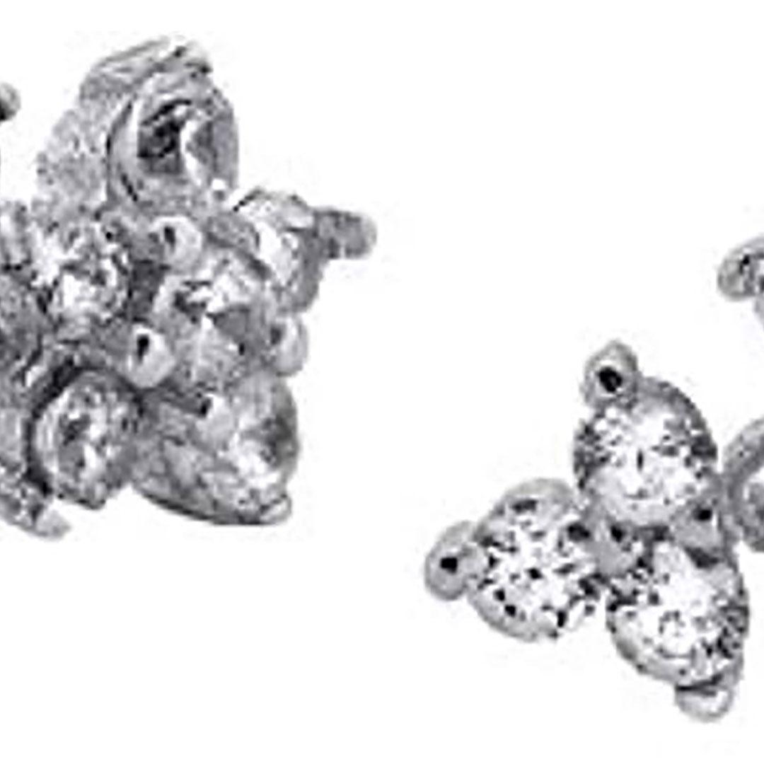 PENDIENTES FLOR DURAN EXQUSE PLATA 505136