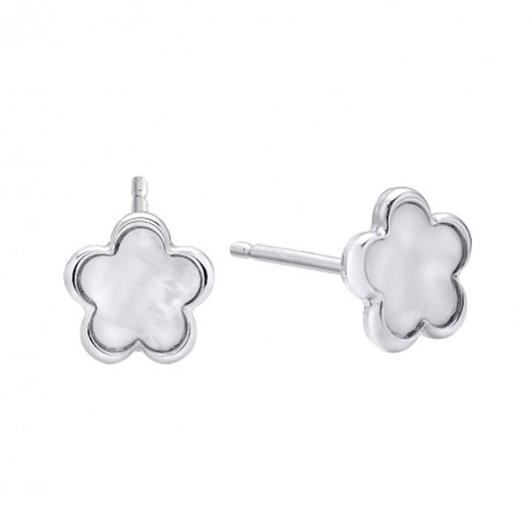 PENDIENTES FLOR NIÑA DURAN EXQUSE 506443 PLATA