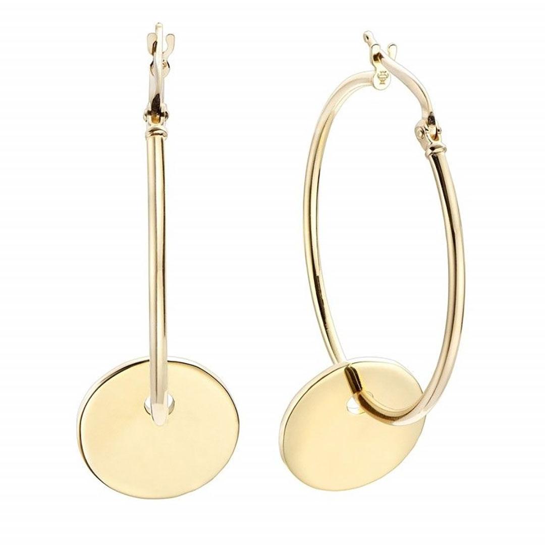 PENDIENTES MUJER SOL DURAN EXQUSE 507224 PLATA DORADOS