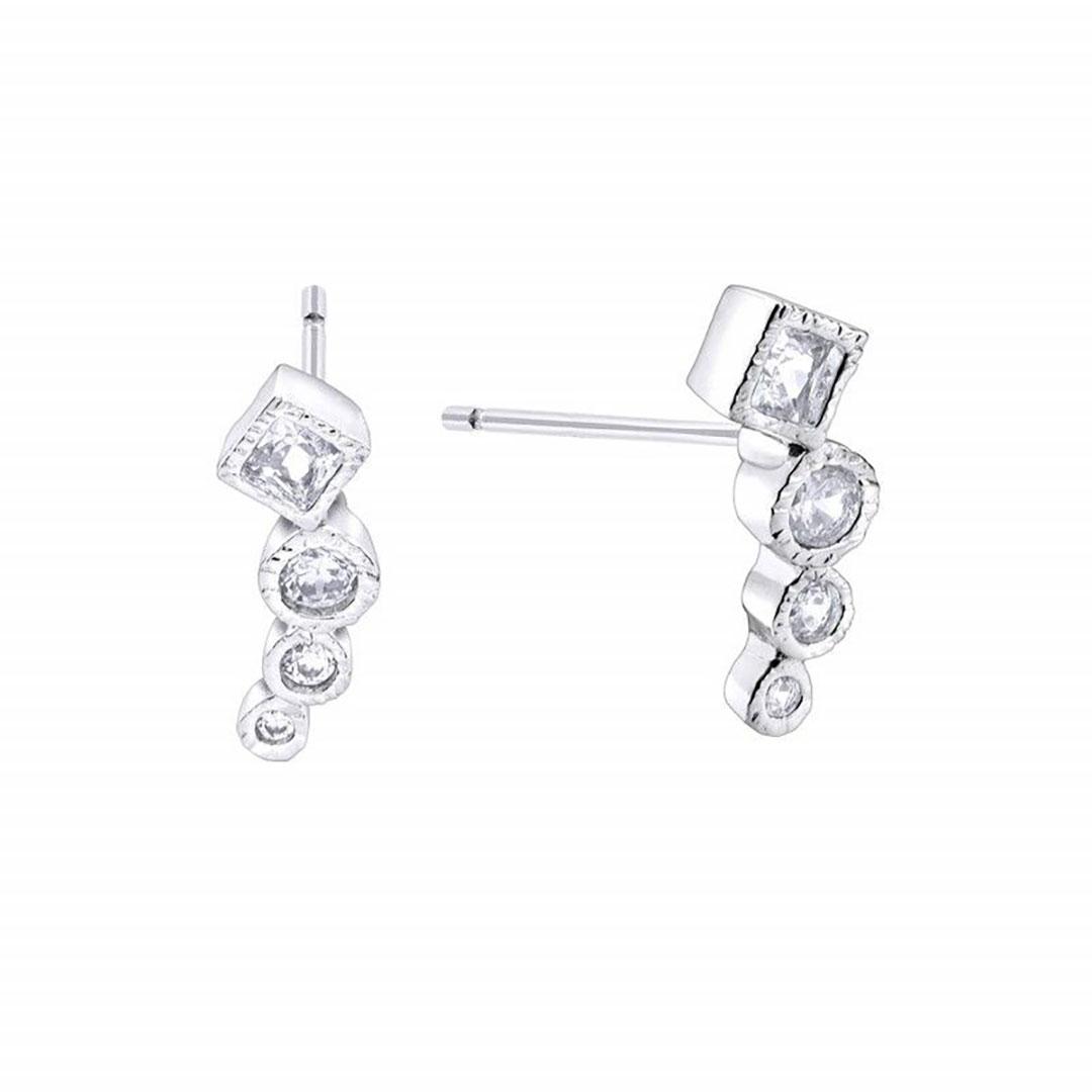 PENDIENTES MUJER LARGO PLATA DURAN EXQUSE 507626