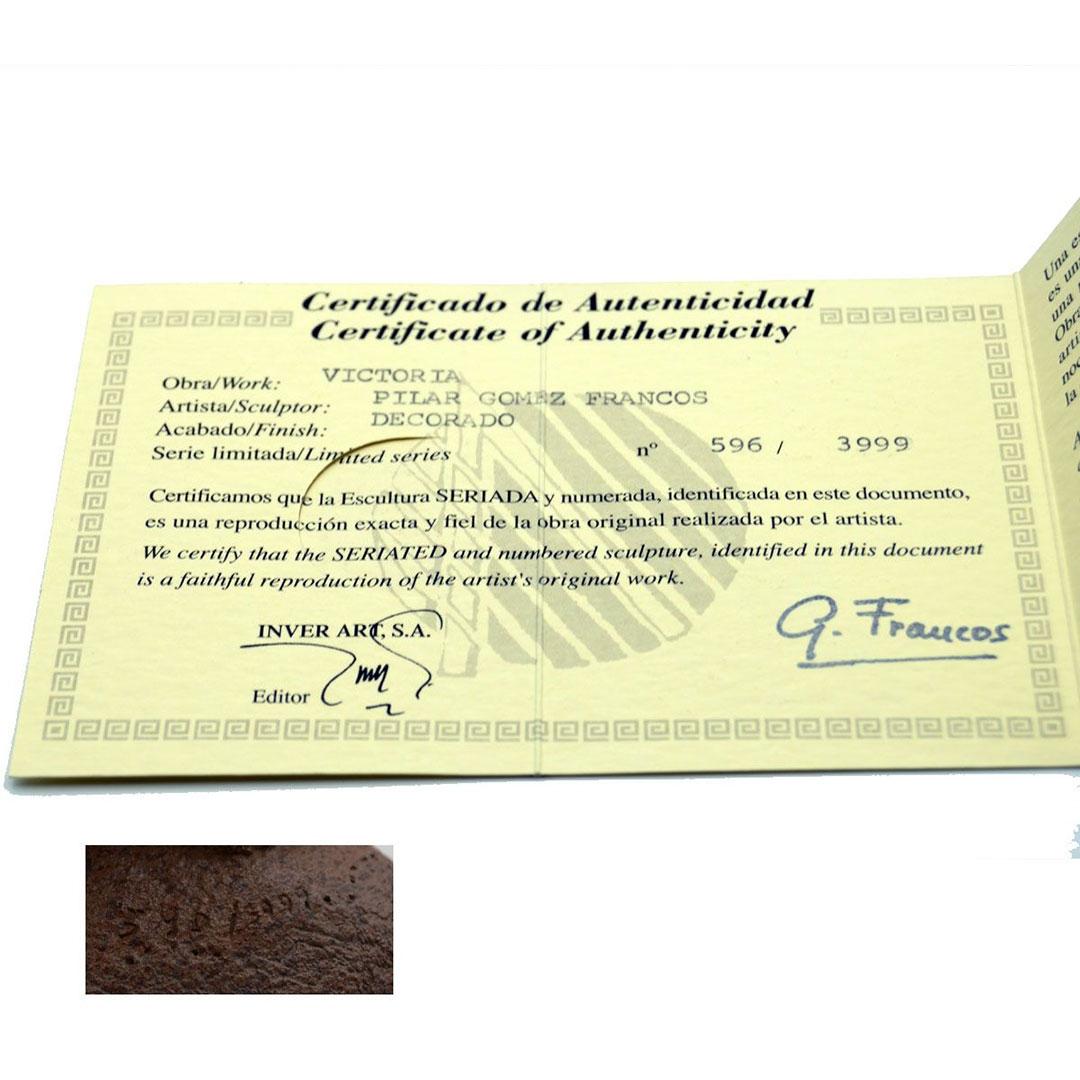 'FIGURA CERÁMICA INVER ART ''VICTORIA'' 19023'