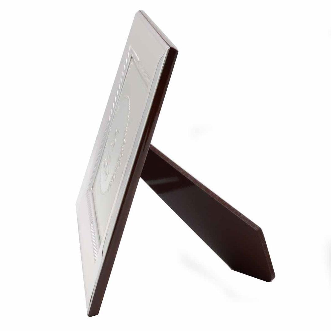 MARCO FOTOS Y PLACA REGALO 25 ANIVERSARIO PLATA 52011/4L