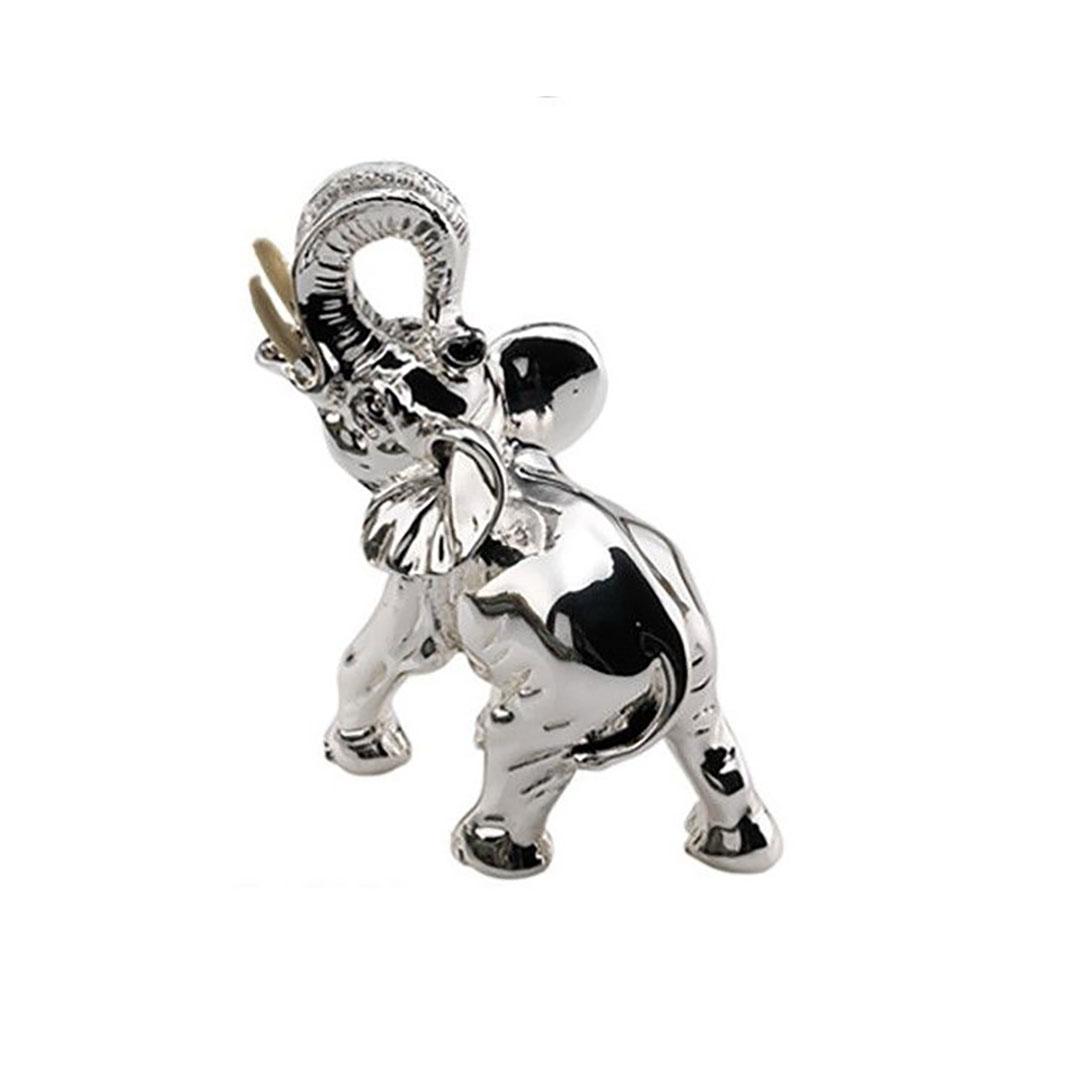FIGURA ELEFANTE PLATA ST231/M