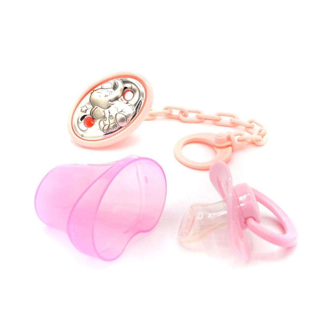 CJTO. REGALO INFANTIL PLATA SET CHUPETE 54517/6R
