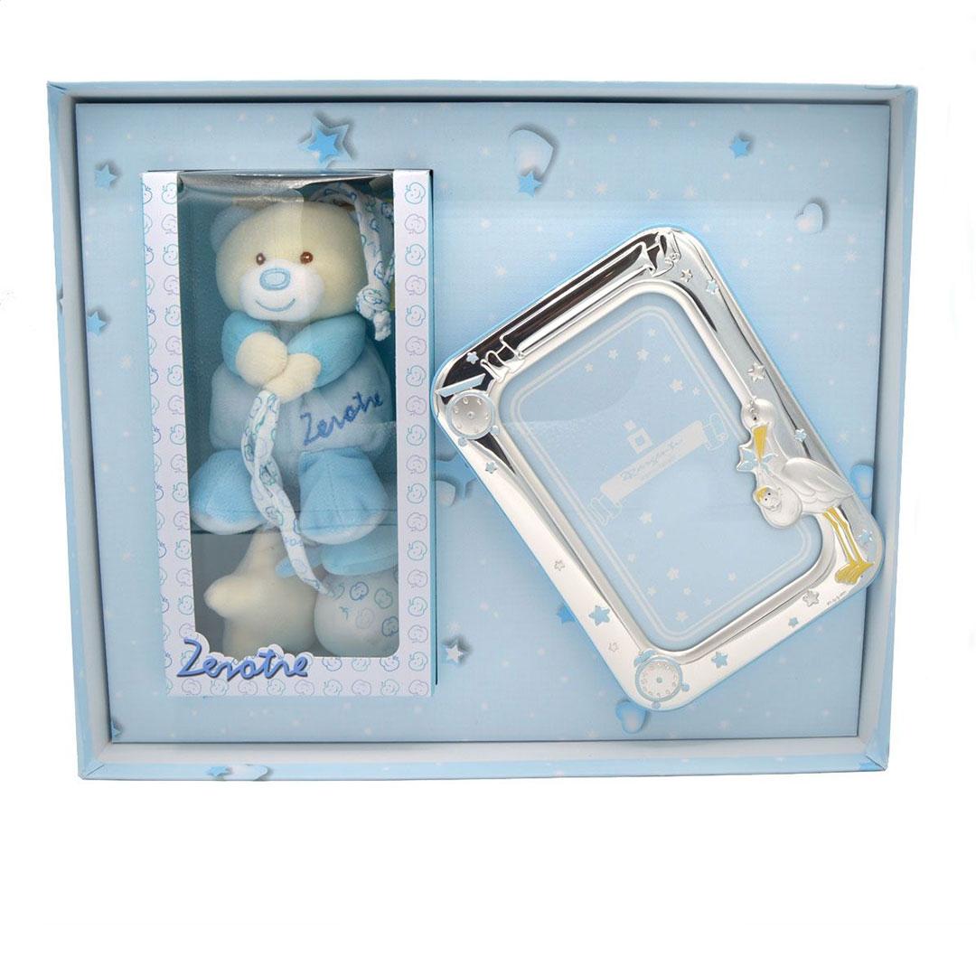 CJTO. REGALO INFANTIL MARCO FOTOS   PELUCHE 58548/04C