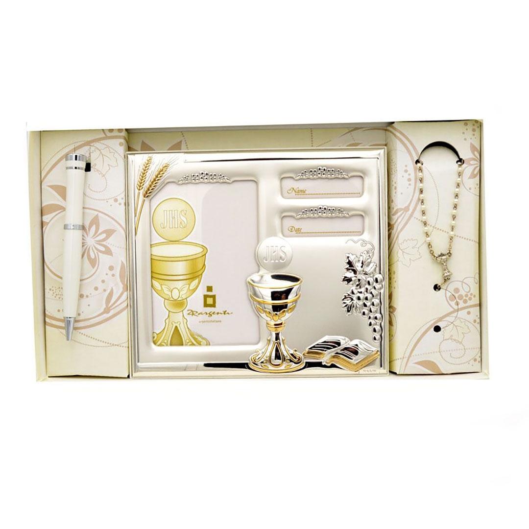 CONJUNTO REGALO INFANTIL  PLATA COMUNIÓN   94815/1