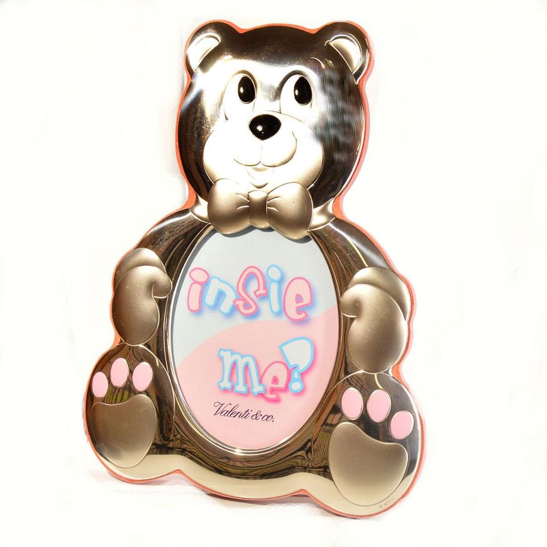 MARCO FOTO INFANTIL OSO ROSA 10416/1R