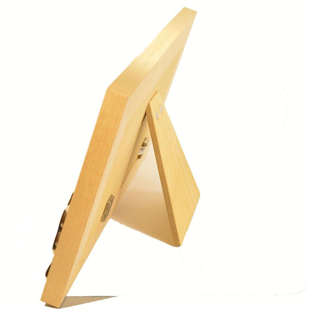 MARCO FOTOS MADERA Y PLATA 40055JJ