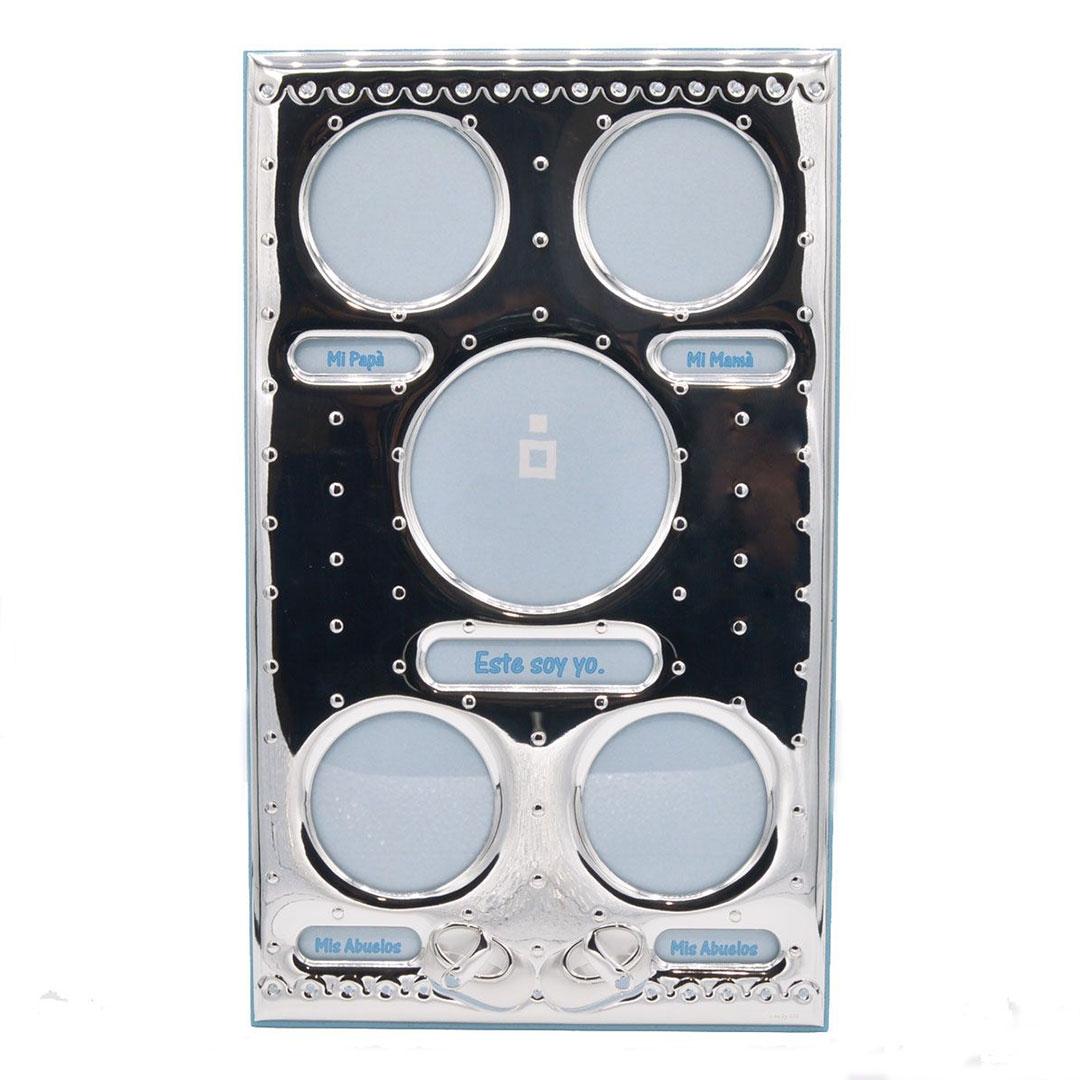 MARCO FOTOS INFANTIL PLATA FAMILIA 445638/01C