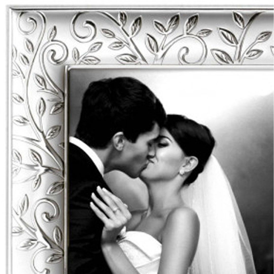 MARCO DE FOTOS 18X24 PLATA BILAMINADA 25 ANIVERSARIO 656/5L