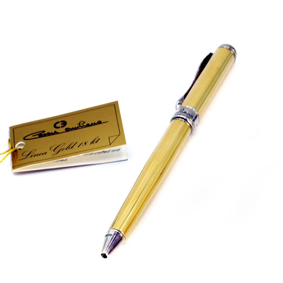 BOLÍGRAFO ORO 18 Kt Y PLATA DE LEY 925 P302