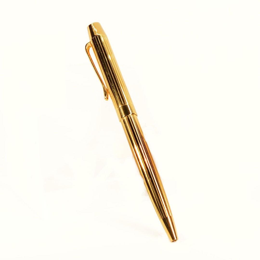 BOLIGRAFO MUJER CHAPADO ORO PSYG