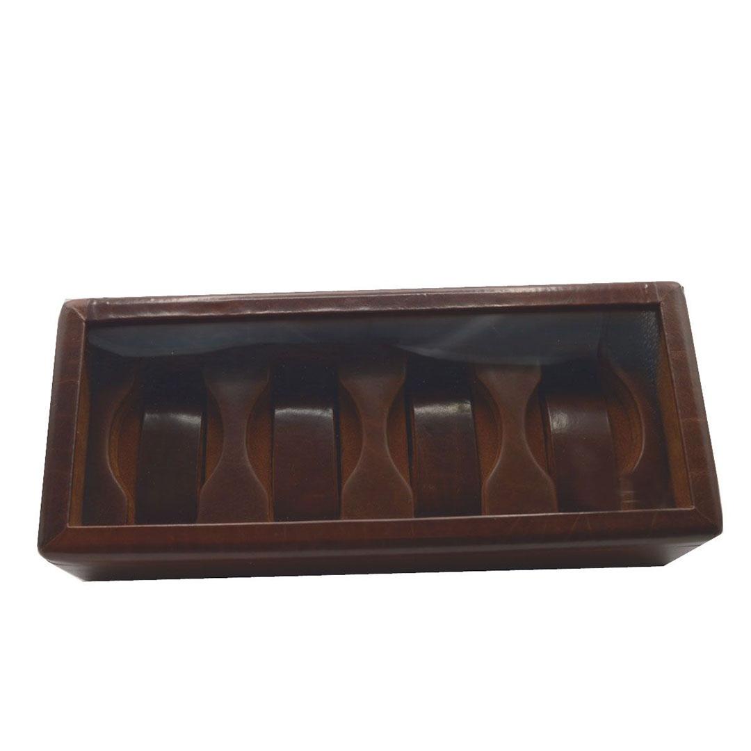 REGALO CAJA PARA 4 RELOJES EN PIEL UBRIQUE 1131