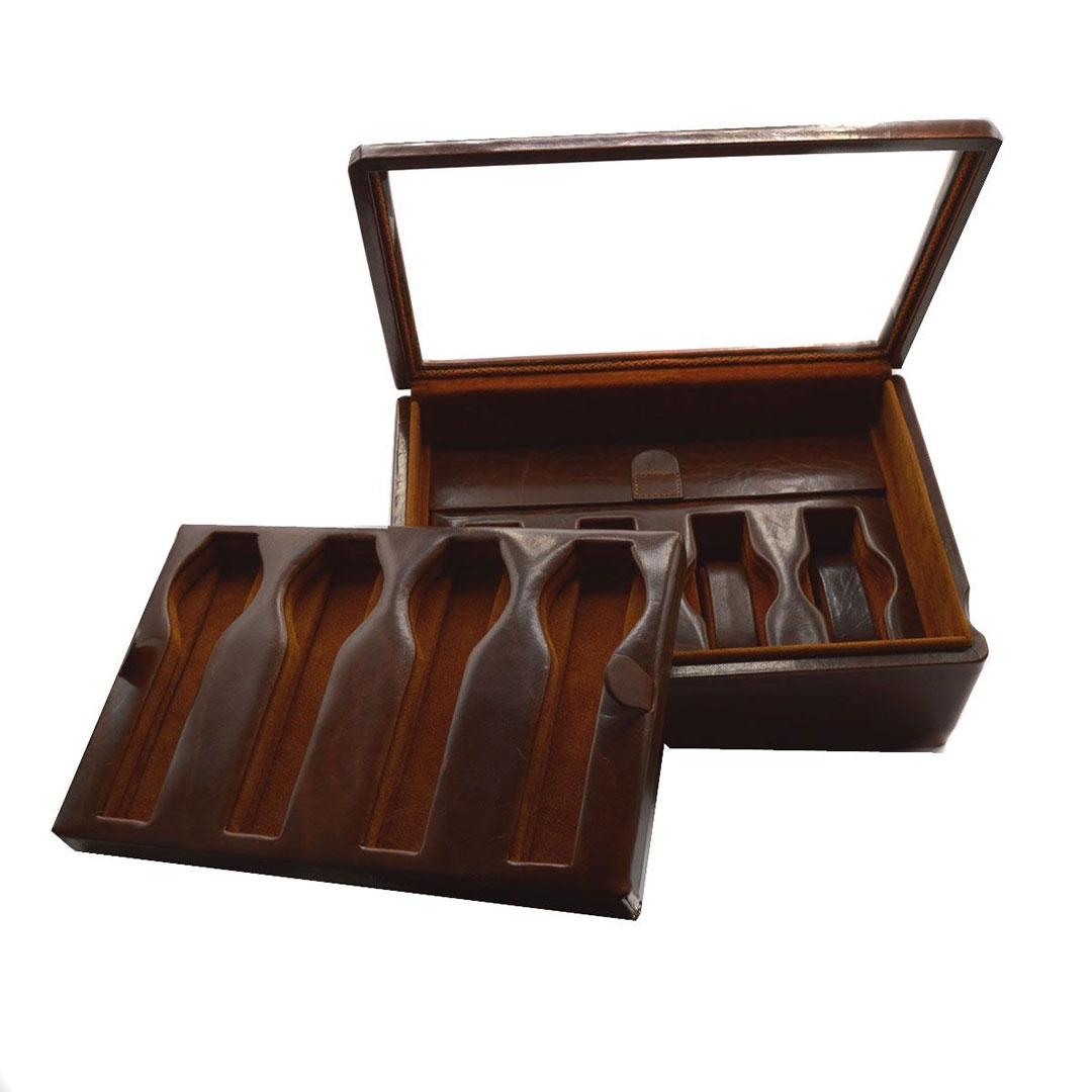 REGALO CAJA PARA 4 4 RELOJES EN PIEL UBRIQUE 899