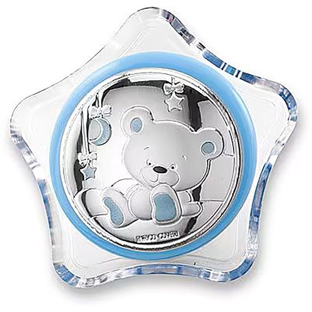 REGALO INFANTIL LUZ NOCTURNA ENCHUFE CON OSITO AZUL EC0636/C