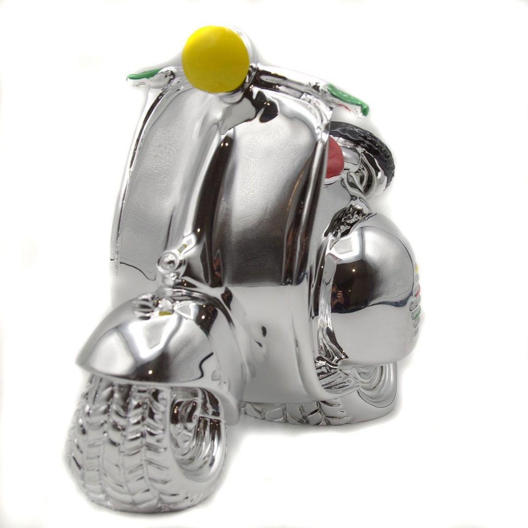 HUCHA PLATA FIGURA VESPA MA022