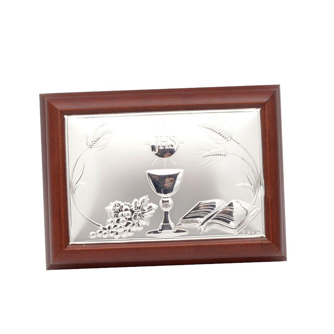 JOYERO INFANTIL MADERA Y PLATA R050352L