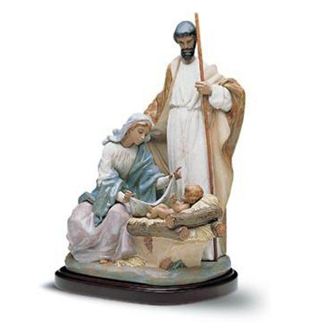 'FIGURA PORCELANA LLADRÓ  ''JESUS, MARÍA Y JOSÉ'' 12198'