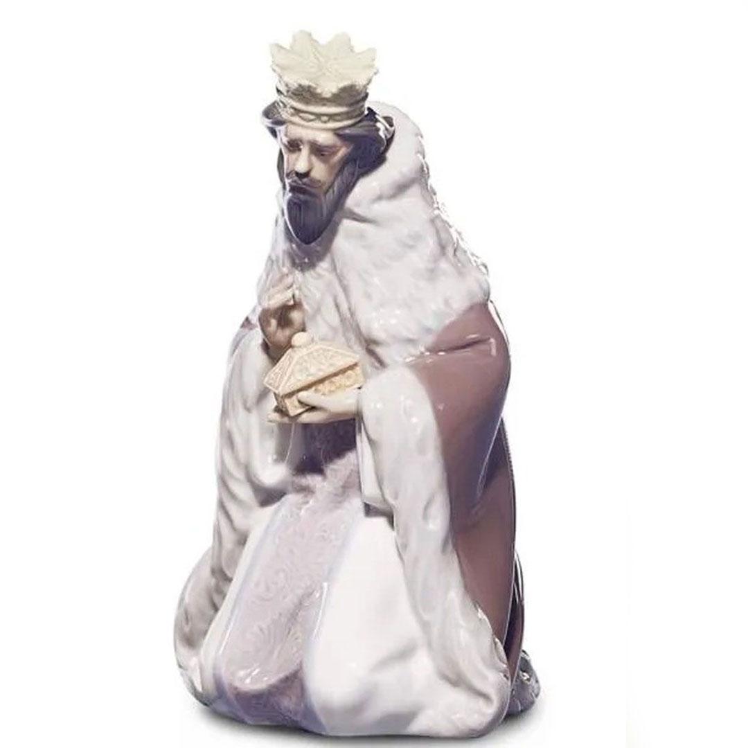 'FIGURA PORCELANA LLADRÓ  ''REY GASPAR '' 01005480'