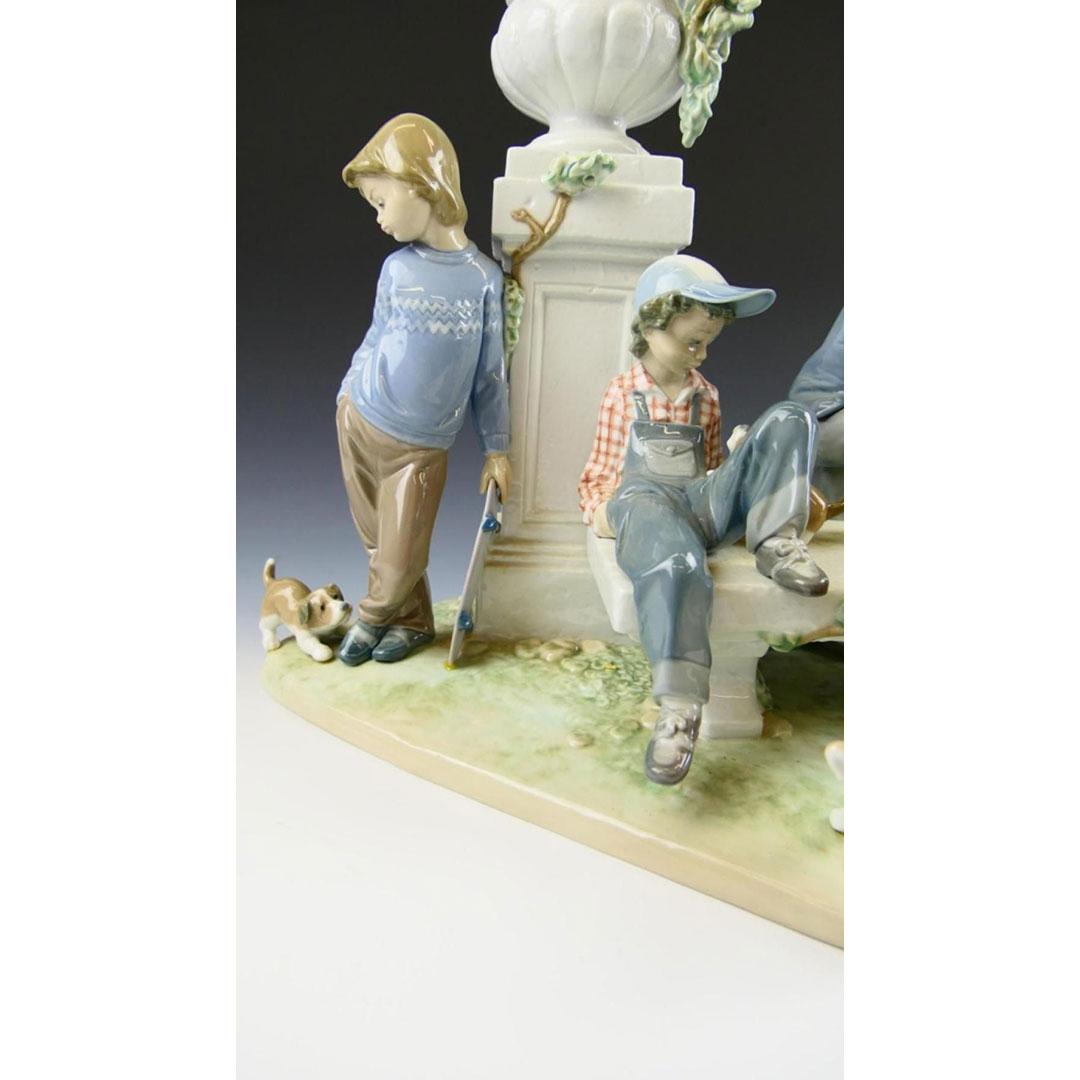 'FIGURA PORCELANA LLADRO ''LA PANDILLA'' 5539'