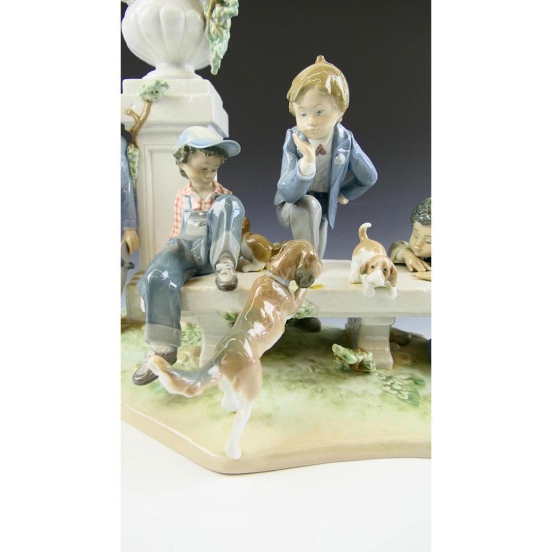 'FIGURA PORCELANA LLADRO ''LA PANDILLA'' 5539'
