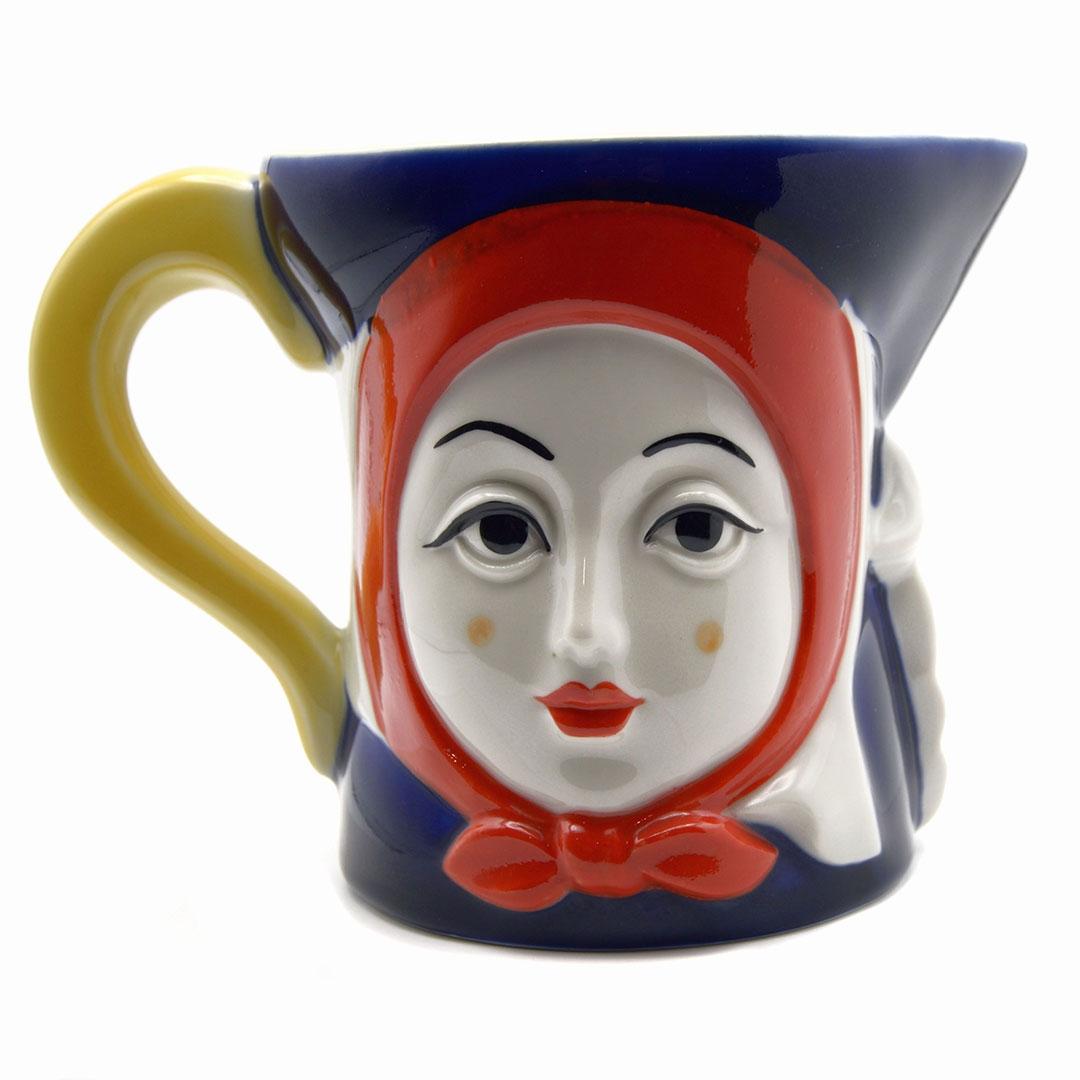 'FIGURA PORCELANA GALOS ''JARRA 2 CARAS'' 8492'