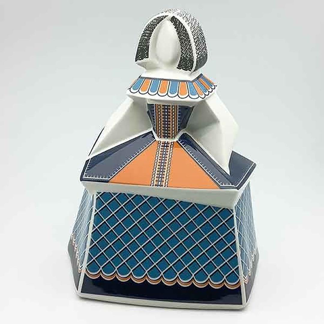 FIGURA CERAMICA GALOS MENINA CUBISTA 8817