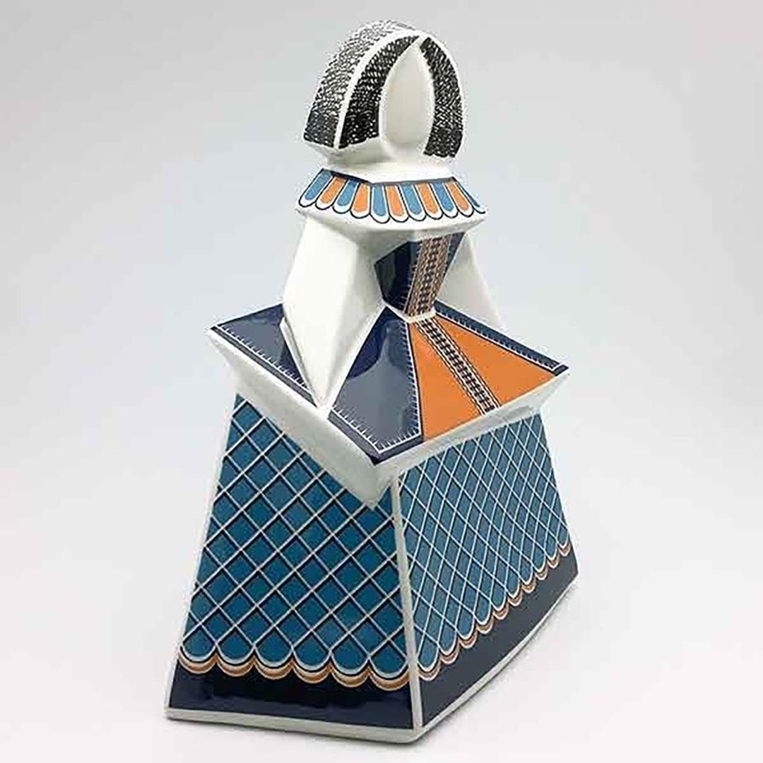 FIGURA CERAMICA GALOS MENINA CUBISTA 8817