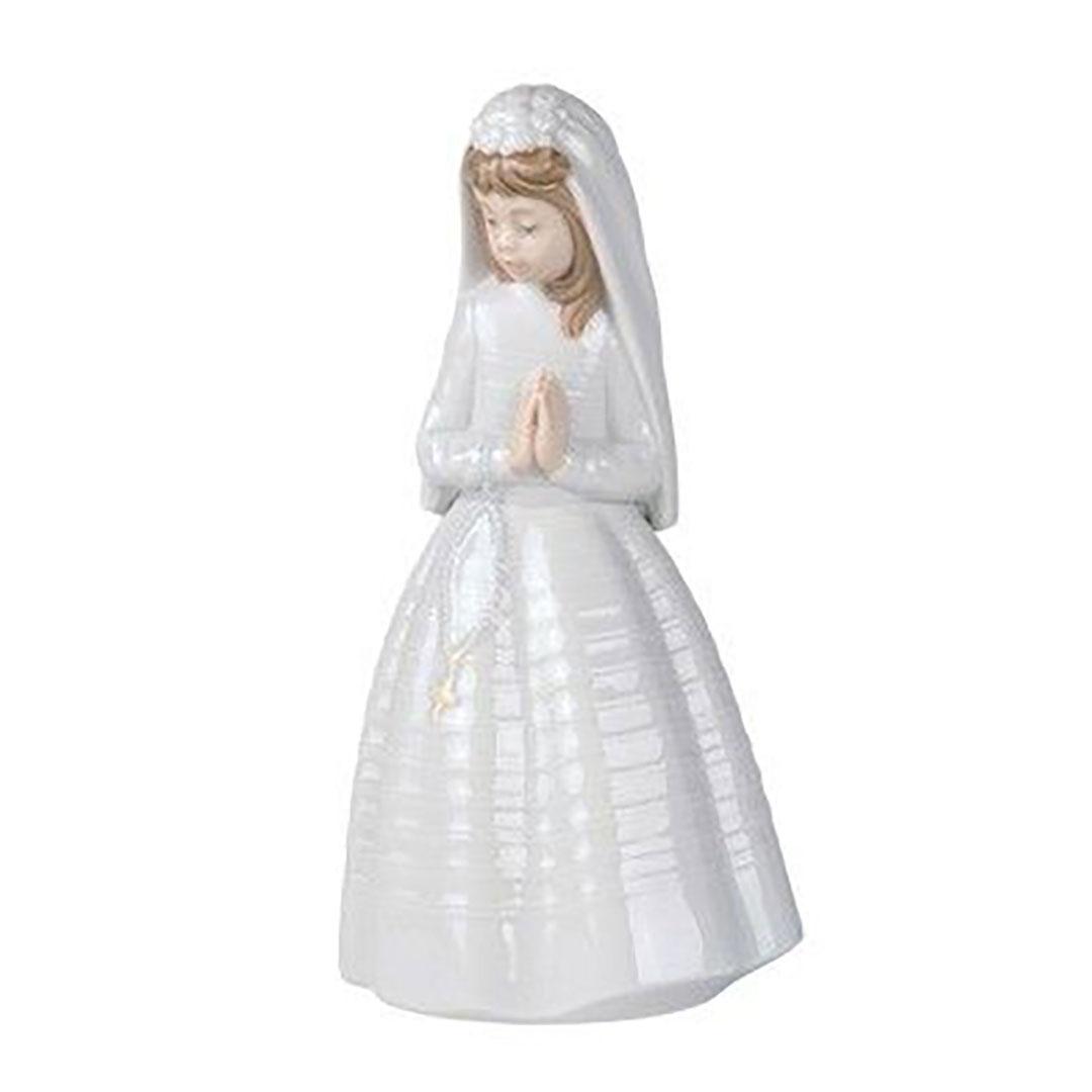 FIGURA PORCELANA NIÑA COMUNIÓN NAO  236