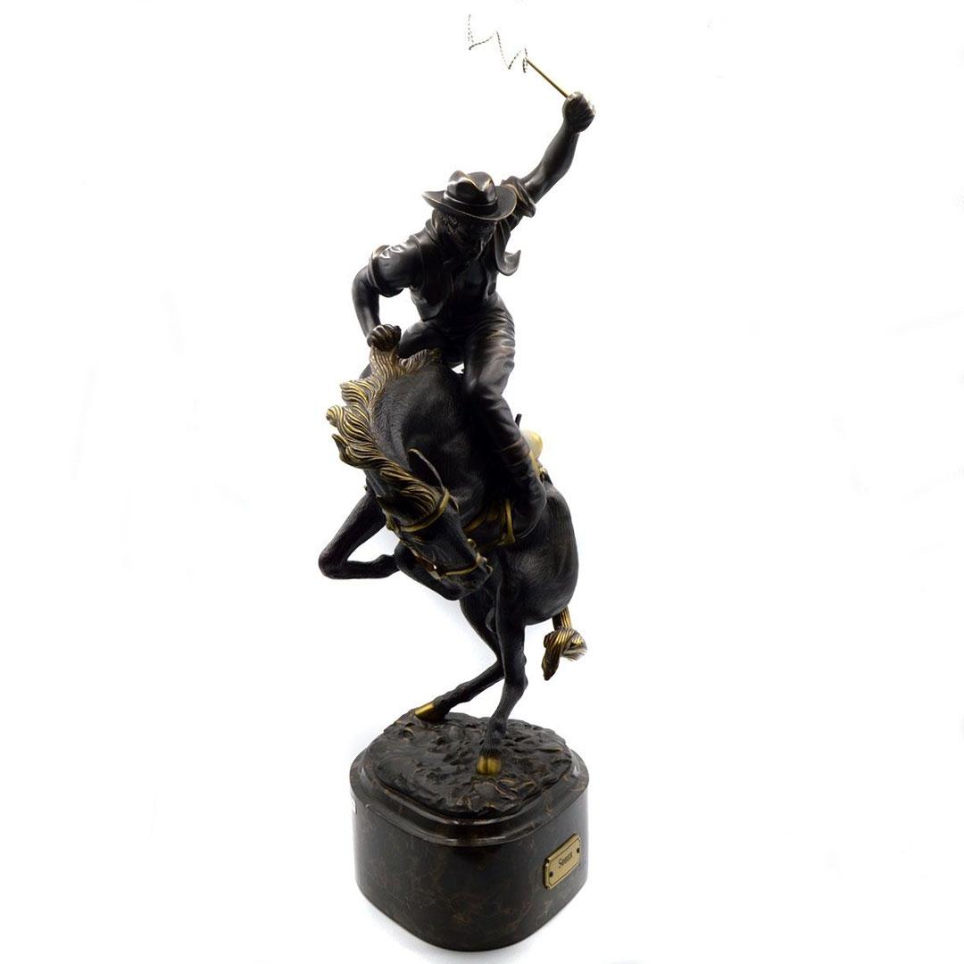 'FIGURA BRONCE SOHER ''VAQUERO DOMADOR'' 956'