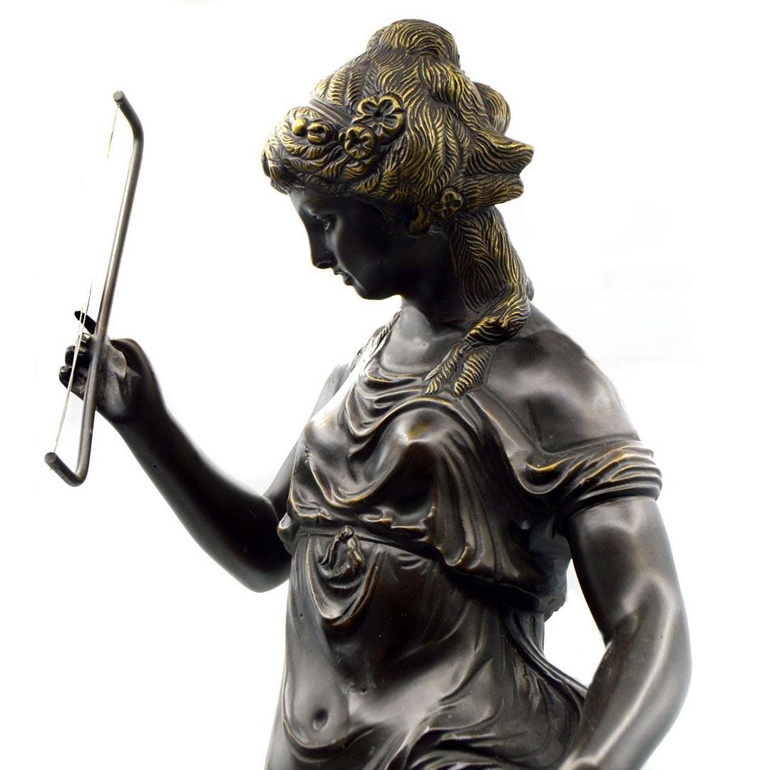 'FIGURA BRONCE SOHER ''DAMA CON VIOLÍN'' 956'