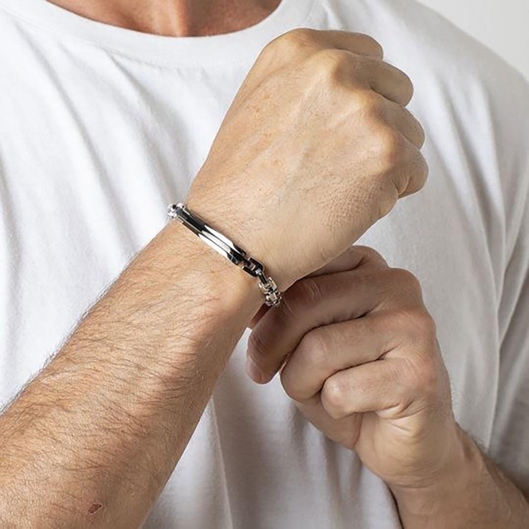 PULSERA HOMBRE ACERO LOTUS LS1966-2/2