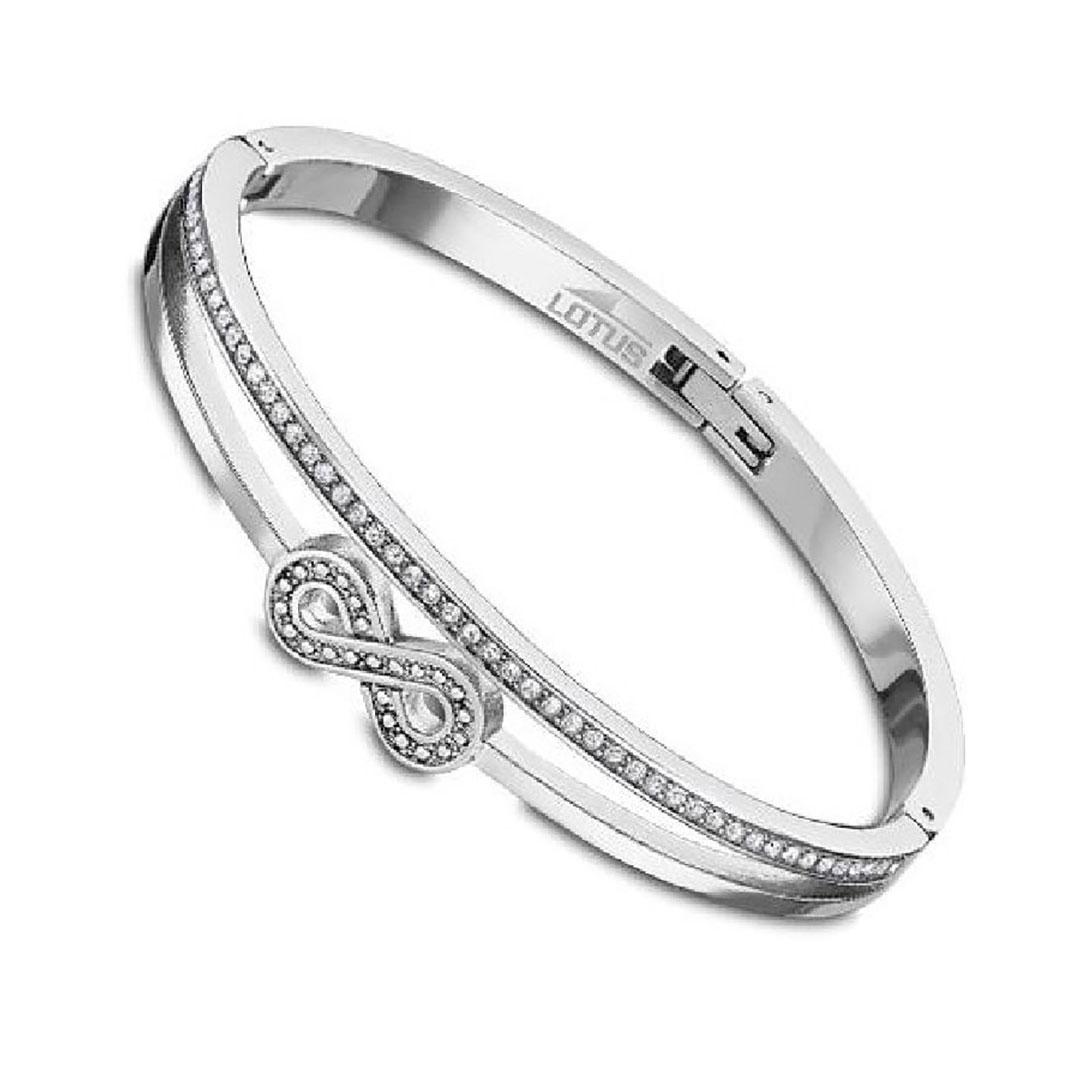 PULSERA RIGIDA MUJER ACERO LOTUS LS2088-2/2