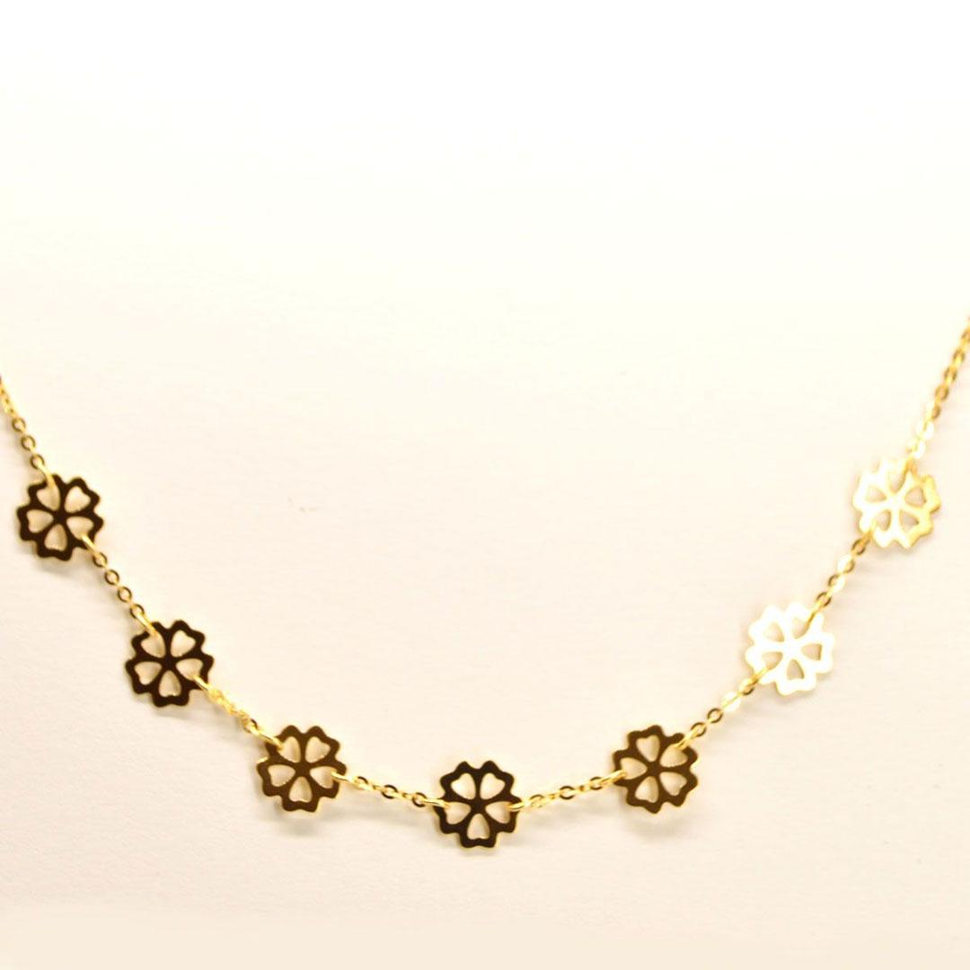 GARGANTILLA MUJER ORO 18K 185A