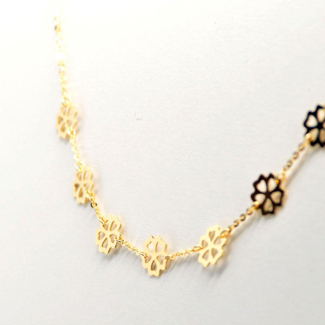 GARGANTILLA MUJER ORO 18K 185A